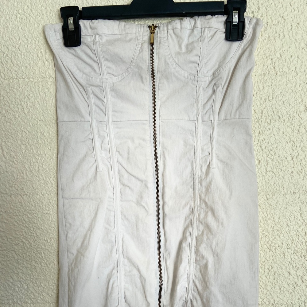 Charlotte Russe white mini dress size M